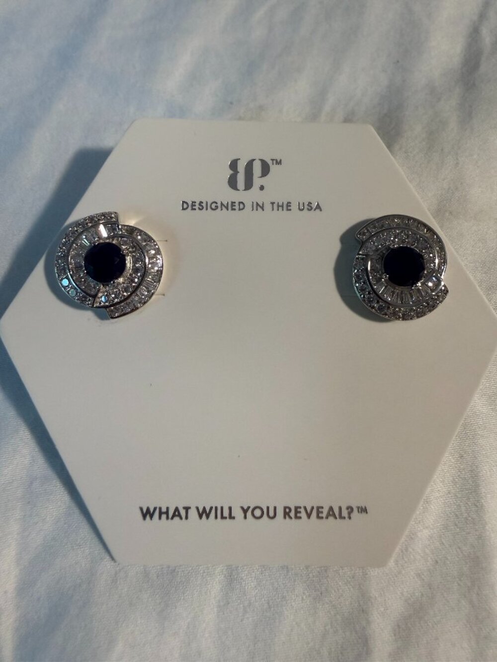 Bomb Party ER45252 Pour me in gemstones sterling silver earrings